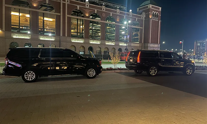 Dallas to College Station black car service with luxury chauffeur transportation for long distance private travel