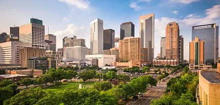 Dallas to Houston black car service route with airport chauffeur transportation and luxury vehicles