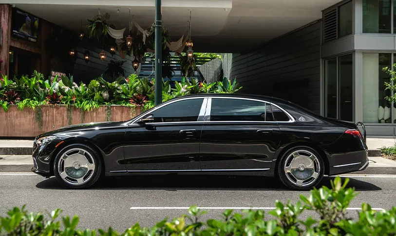 Luxury Dallas to Sherman city to city black car service with private chauffeur and executive vehicles